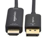 SKU: LPNIC085084677 Кабель мультимедійний DisplayPort to HDMI 1,8 м Amazon Чорний (OpenBox) - Image 2