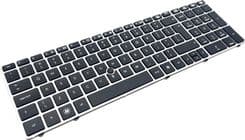 SKU: NKL002 Клавіатура для ноутбука HP EliteBook 8570p, 8560p Grey - Image 3