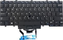 SKU: NKL011 Клавіатура для ноутбука Dell Latitude E5450, E7450, 5480, 7480 Black - Image 1