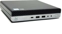 SKU: NTB0925794 Комп'ютер HP EliteDesk 800 G3 Mini Intel Core i5 (i5-6500T) 8 Гб 256 Гб SSD з Wi-Fi Клас A- (NTB0925794) Б/В - Image 1