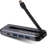SKU: VHYC6FC Концентратор Vinga USB-C 3.1 to HDMI+3xUSB3.0+PD100W+USB-C (VHYC6FC) - Image 4