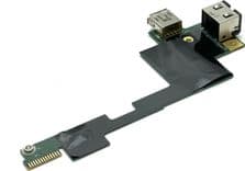 SKU: ZDP0036 Додаткова плата (USB, LAN) для ноутбука Lenovo ThinkPad T510, T520, T530, T530i (вживаний) - Image 2