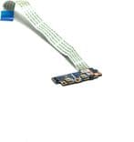 SKU: ZDP0492 Додаткова плата (кнопка живлення, перемикач Wi-Fi) для ноутбука HP ProBook 450, 455 G2 (вживаний) - Image 1