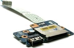 SKU: ZDP0686 Додаткова плата (USB, LAN, картридер) для ноутбука Dell Inspiron 15 5000, 5543, 5545, 5547, 5448, 5548 (вживаний) - Image 1