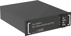 SKU: ZNP48100ESA1 Акумуляторна батарея GSL ZN-P48100ESA1 100Ah 48V 4.8Kwh - Image 1