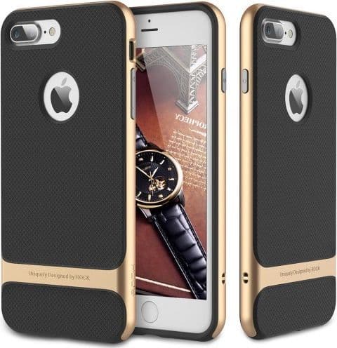 SKU: AKS228 Чохол Rock Royce Case для iPhone 7 Plus/ 8 Plus Black/Gold - Image 1