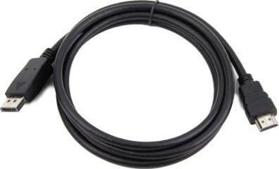 SKU: CB021 Кабель мультимедійний HDMI to DisplayPort 1,8 м Cablexpert Чорний (CC-DP-HDMI-6) - Image 1