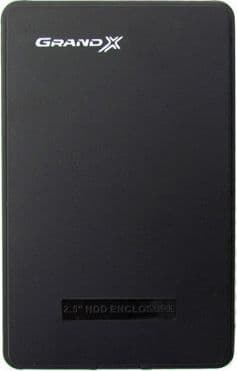 SKU: KP015 Зовнішня кишеня Grand-X HDE22 для HDD/SSD 2.5" USB 2.0 - Image 1