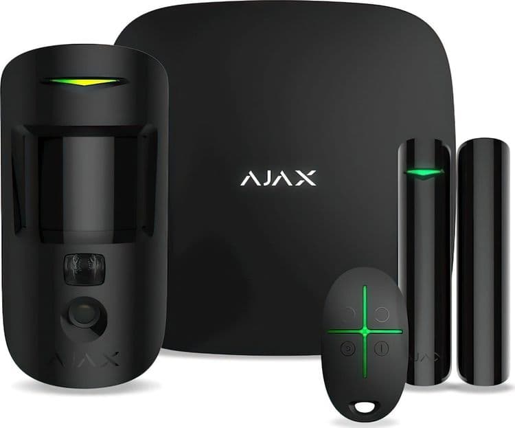SKU: 10272671 Комплект охоронної сигналізації Ajax StarterKit Cam Black - Image 1