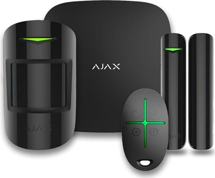 SKU: 10272673 Комплект охоронної сигналізації Ajax StarterKit Plus Black - Image 1