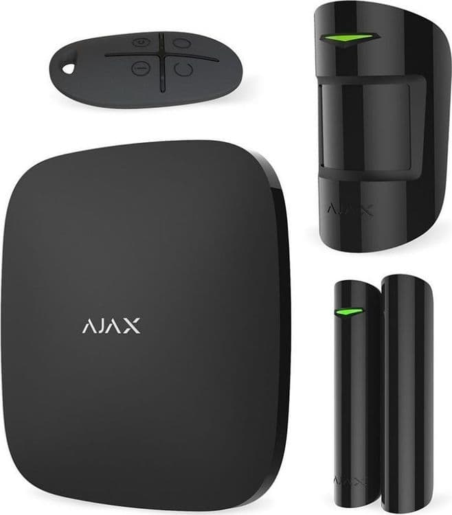 SKU: 10272675 Комплект охоронної сигналізації Ajax StarterKit Black - Image 1