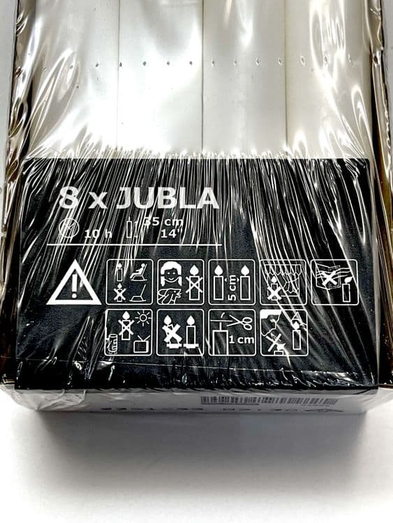 SKU: 40154401 Свічка JUBLA, 401.544.01 без аромату - Image 1