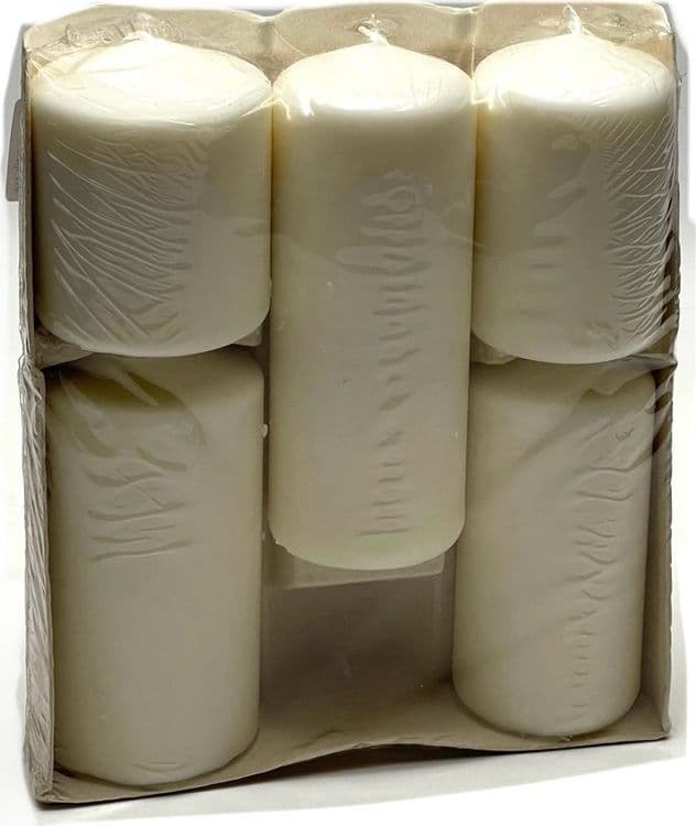 SKU: 80377937 FENOMEN, 803.779.37 Свічка кускова без аромату, 5 шт., натуральна - Image 1