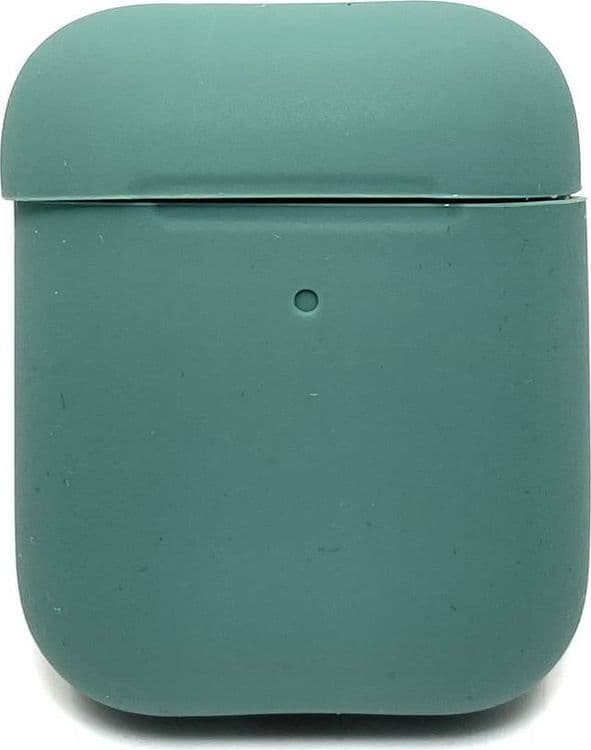 SKU: AKS024 Чохол Silicone Case для Apple AirPods 1/2 Midnight Green (MGSC) - Image 1