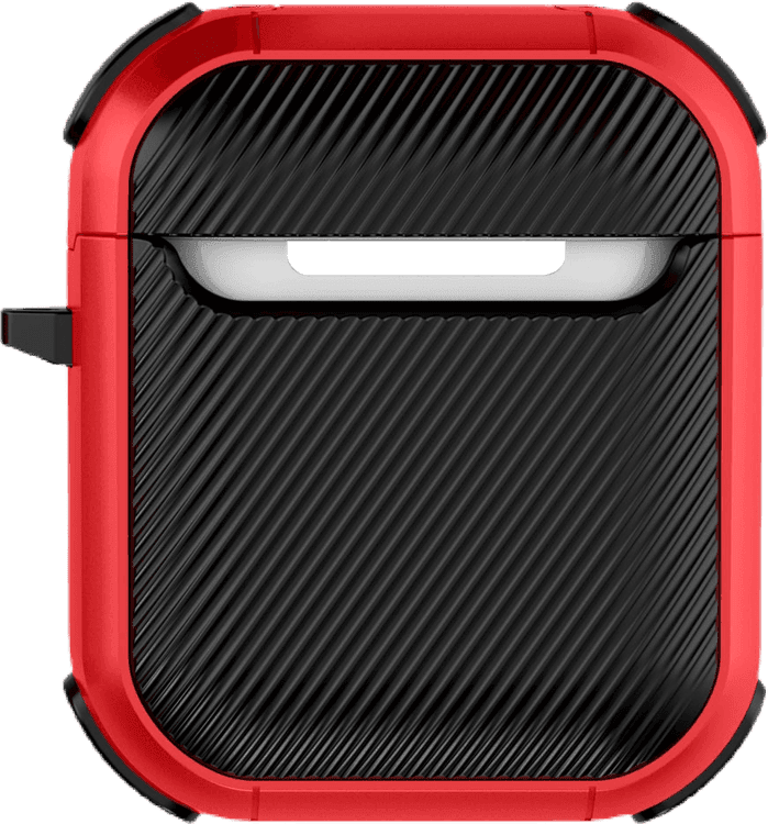 SKU: AKS030 Протиударний чохол Protect Case для Apple AirPods 1/2 Red (APC008) - Image 1