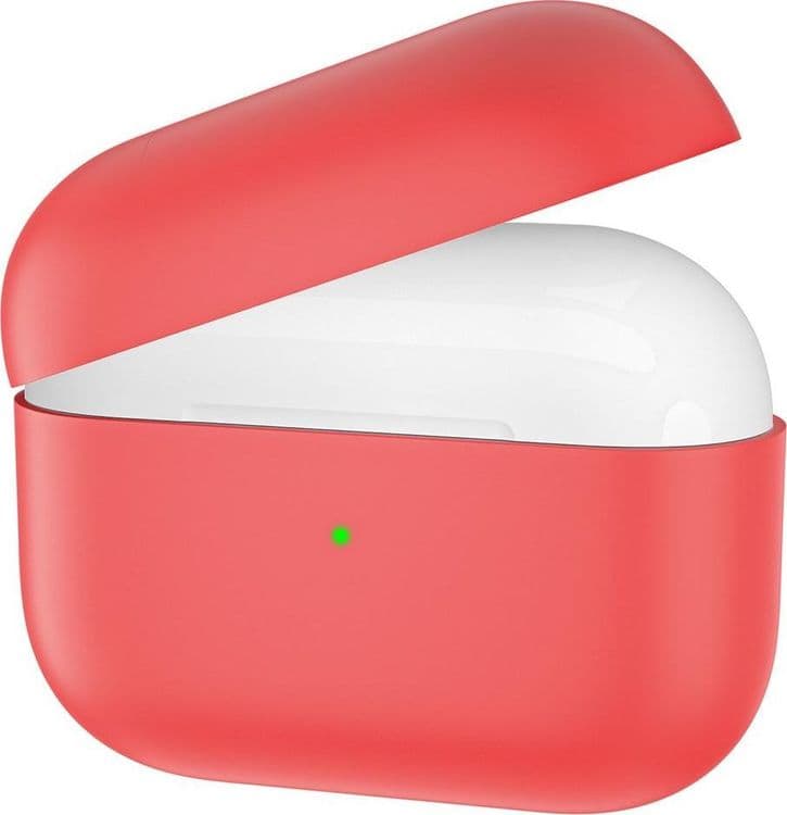 SKU: AKS033 Ультратонкий чохол Candy Slim для Apple AirPods Pro Red (CSAP) - Image 1