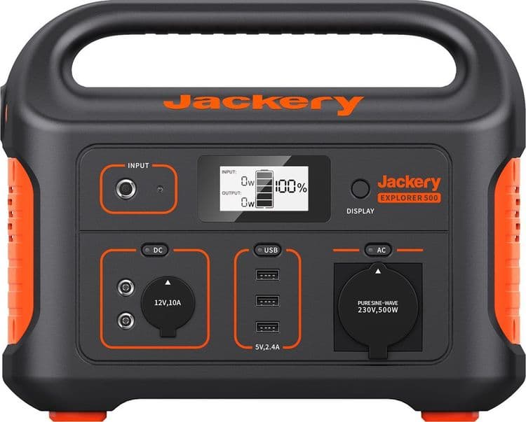SKU: CS014 Портативна зарядна станція Jackery Explorer 500 518 Вт-годин - Image 1