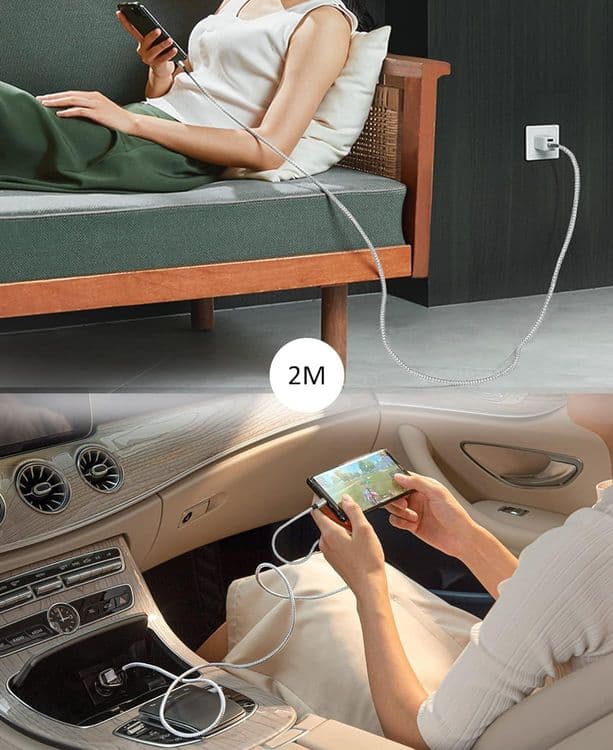 SKU: LPNA026963134 Кабель IDISON USB to Lightning 2 м Сірий (OpenBox) - Image 1