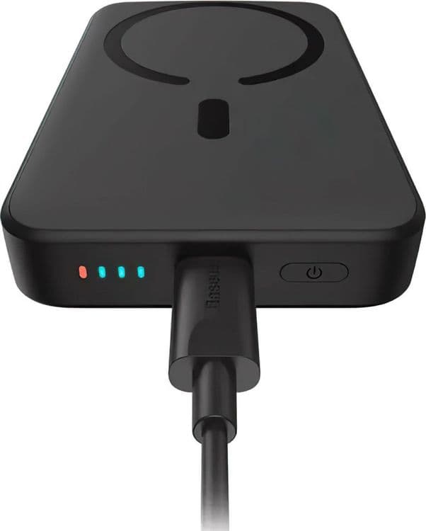 SKU: LPNA027075183 Повербанк Baseus Magnetic Wireless Charging 10000 mAh Black (вживаний) - Image 1
