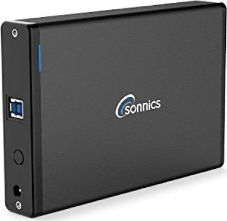 SKU: LPNHE757615848 Зовнішній жорсткий диск Sonnics 2 ТБ USB 3.0, сумісний з Xbox ONE / PS4 / Windows PC/Mac (настільний, не портативний) (чорний) - Image 1