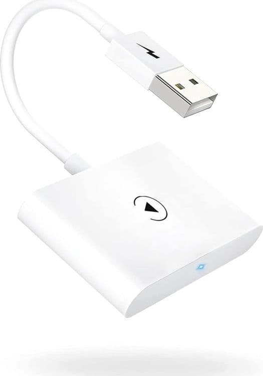 SKU: LPNHE768344988 Бездротовий адаптер CarPlay для iPhone, білий (без коробки) - Image 1