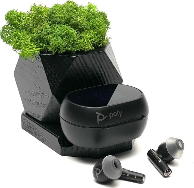 SKU: LPNHE769392650 Навушники бездротові Poly Voyager Free 60+ UC Black (вживані) - Image 1