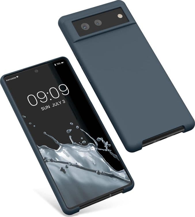 SKU: LPNHE781278756 Чохол-накладка kwmobile для Google Pixel 6 Dark slate - Image 1