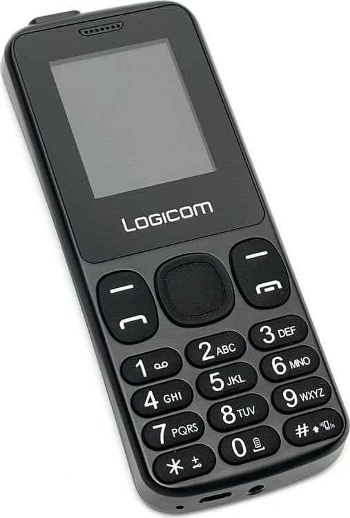 SKU: LPNIC084902214 Мобільний телефон Logicom Le Posh 186 Black (вживаний) - Image 1