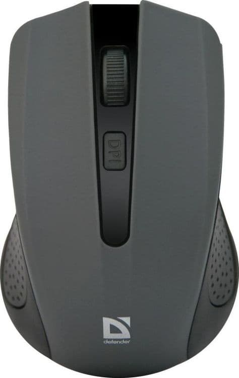 SKU: MM935GWI Миша бездротова Defender MM-935 Wireless 2.4GHz Black/Grey - Image 1