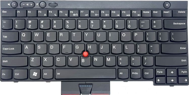 SKU: NKL001 Клавіатура для ноутбука Lenovo Thinkpad T430, L430, X230, T530 Black - Image 1