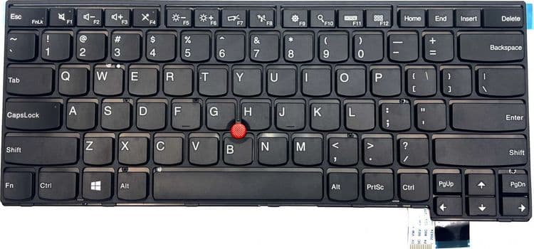 SKU: NKL008 Клавіатура для ноутбука Lenovo Thinkpad T460S, T470S Black - Image 1