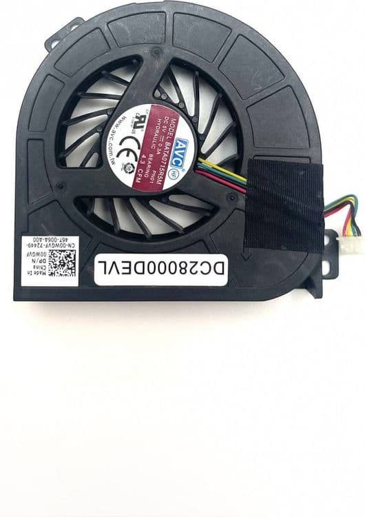 SKU: ZKV058 Вентилятор для ноутбука Dell Precision M4800 4-pin (вживаний) - Image 1
