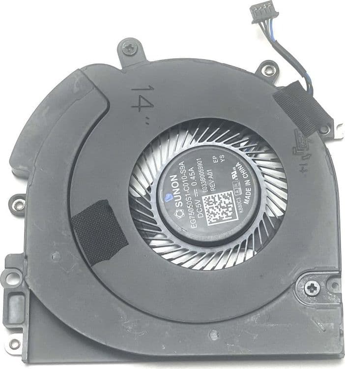 SKU: ZKV069 Вентилятор для ноутбука HP EliteBook 745, 840, 845 G5, G6, ZBOOK 14U G5 4-pin (вживаний) - Image 1