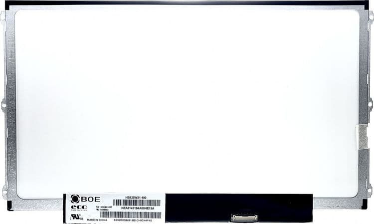 SKU: ZMT003 Матриця для ноутбука 12.5" BOE HB125WX1-100 (1366x768, TN, 30 pin) - Image 1
