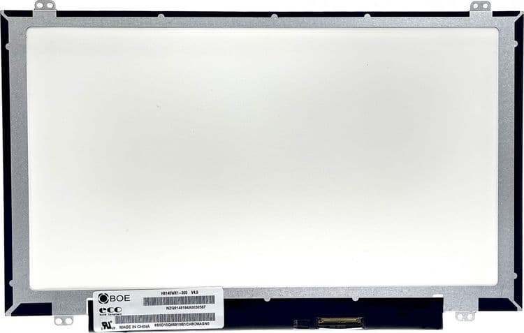 SKU: ZMT006 Матриця для ноутбука 14" BOE HB140WX1-300 (1366x768, TN, 40 pin) - Image 1