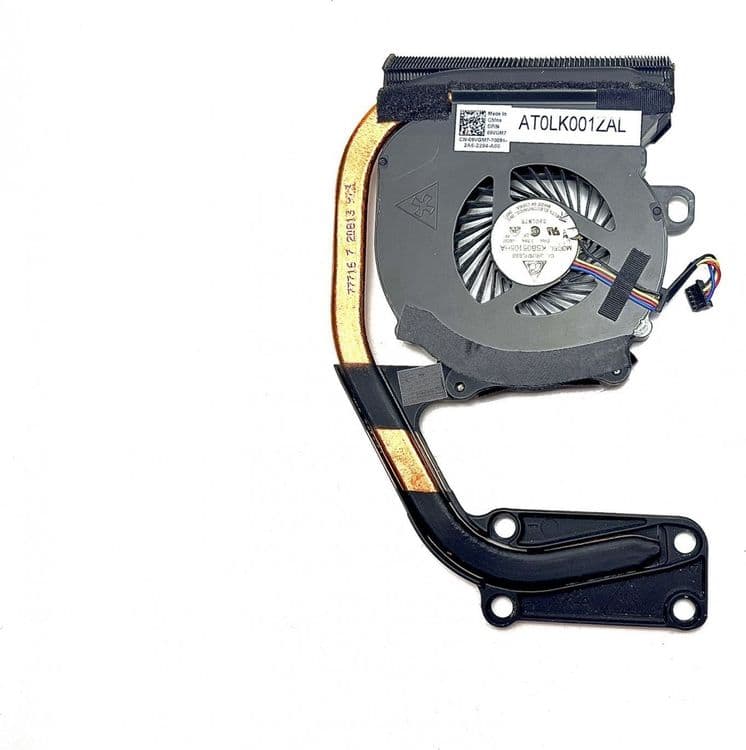 SKU: ZST001 Система охолодження, мідна трубка з вентилятором для ноутбука Dell Latitude E6330, E6430s 4 Pin (вживаний) - Image 1