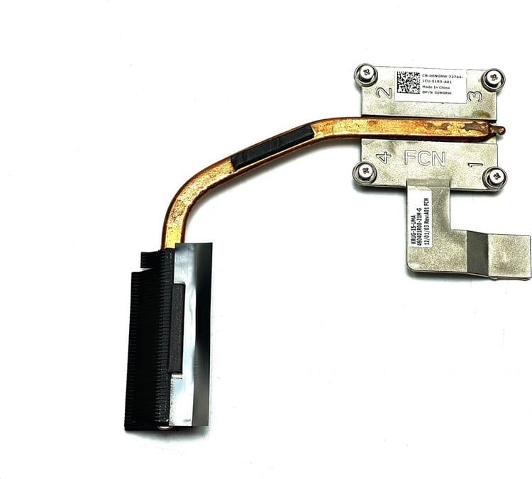 SKU: ZST006 Система охолодження, мідна трубка для ноутбука Dell Latitude E5520 (вживаний) - Image 1