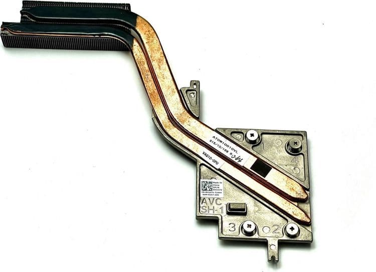 SKU: ZST030 Система охолодження, мідна трубка для ноутбука Dell Precission M4800 (вживаний) - Image 1