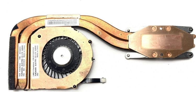 SKU: ZST047 Система охолодження, мідна трубка з вентилятором для ноутбука Lenovo ThinkPad X1 Carbon Gen 2 6 Pin (вживаний) - Image 1