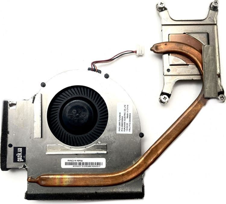 SKU: ZST056 Система охолодження, мідна трубка з вентилятором для ноутбука Lenovo ThinkPad T530 6 Pin (вживаний) - Image 1