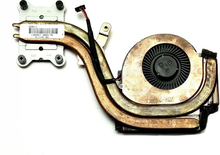 SKU: ZST077 Система охолодження, мідна трубка з вентилятором для ноутбука Lenovo ThinkPad X230 4 Pin (вживаний) - Image 1