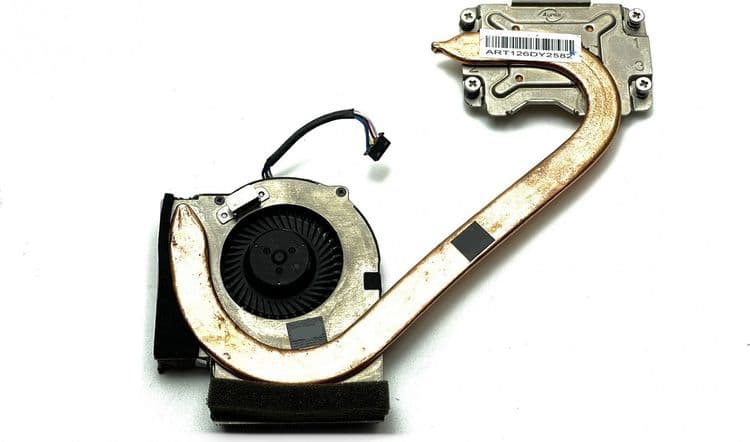 SKU: ZST082 Система охолодження, мідна трубка з вентилятором для ноутбука Lenovo ThinkPad L530 5 Pin (вживаний) - Image 1