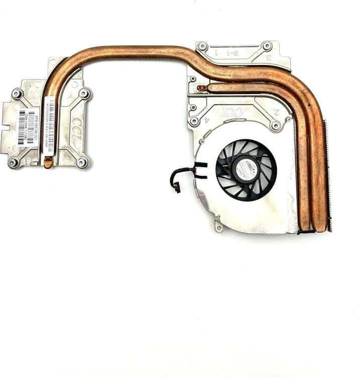 SKU: ZST118 Система охолодження, мідна трубка з вентилятором для ноутбука HP EliteBook 8540p 4 Pin (вживаний) - Image 1