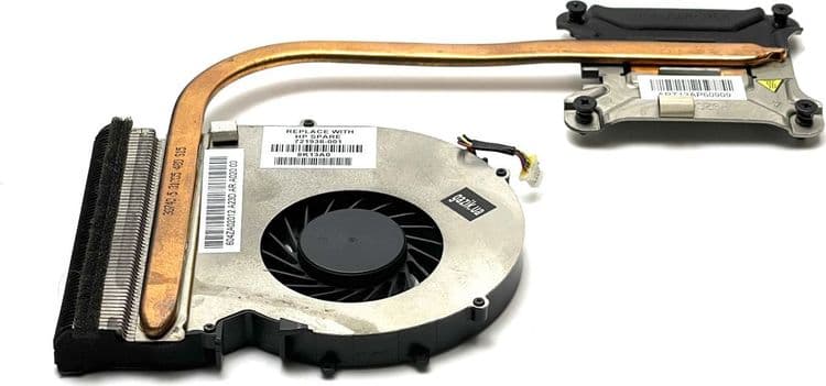 SKU: ZST220 Система охолодження, мідна трубка з вентилятором для ноутбука HP ProBook 450 G1 (вживаний) - Image 1