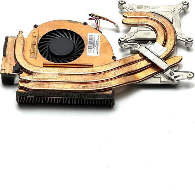 SKU: ZST255 Система охолодження, мідна трубка з вентилятором для ноутбука Lenovo ThinkPad W510 6 Pin (вживаний) - Image 1