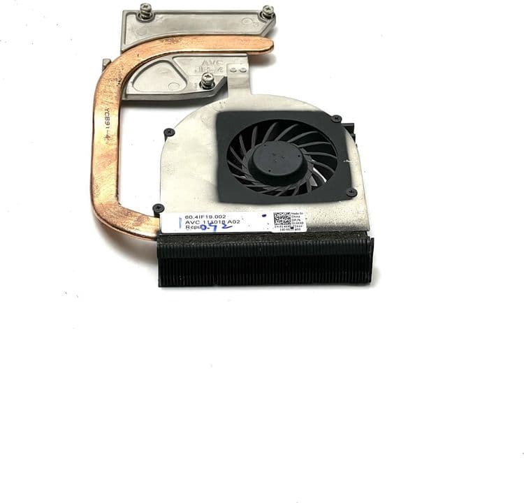 SKU: ZST273 Система охолодження, мідна трубка з вентилятором для ноутбука Dell Vostro 3550 3 Pin (вживаний) - Image 1