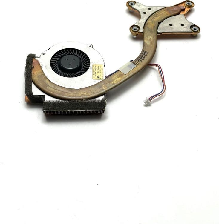 SKU: ZST279 Система охолодження, мідна трубка з вентилятором для ноутбука Lenovo ThinkPad T410 3 Pin (вживаний) - Image 1