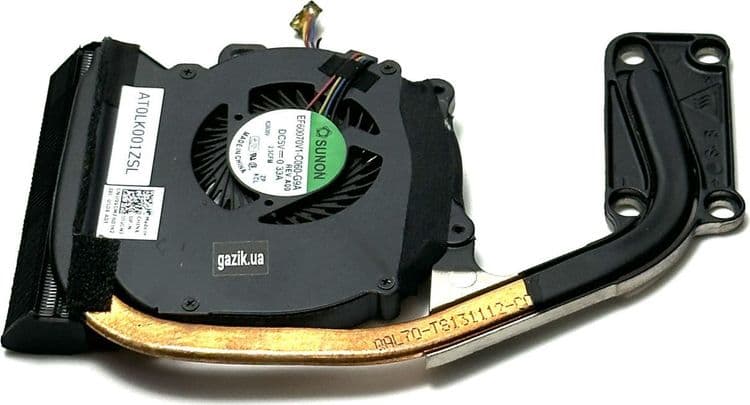 SKU: ZST290 Система охолодження, мідна трубка для ноутбука Dell Latitude E6330 (вживаний) - Image 1