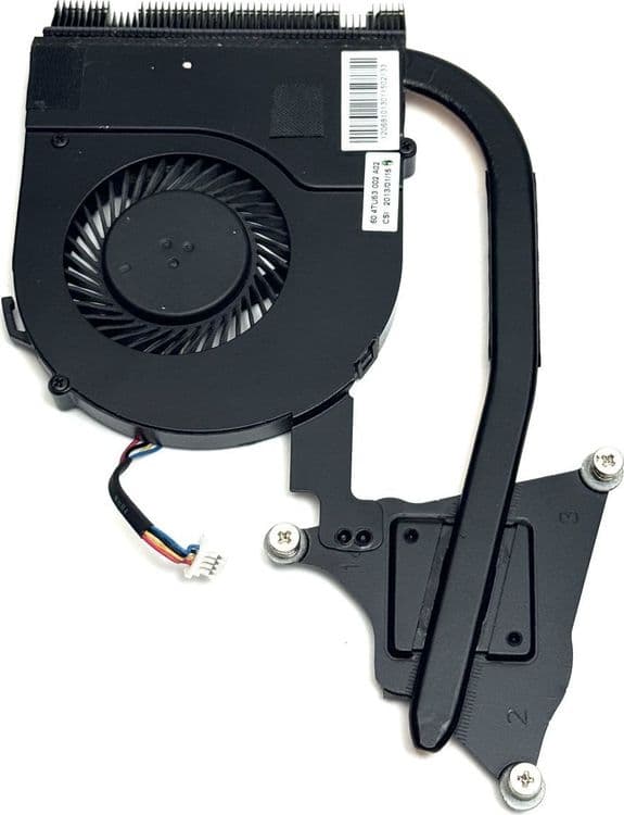 SKU: ZST385 Система охолодження, мідна трубка з вентилятором для ноутбука Acer Aspire V5-531, V5-571, V5-471 4 Pin (вживаний) - Image 1