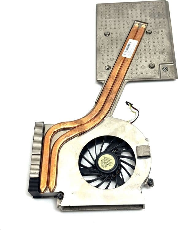 SKU: ZST394 Система охолодження, мідна трубка з вентилятором для ноутбука HP EliteBook 8760w 4 Pin (вживаний) - Image 1